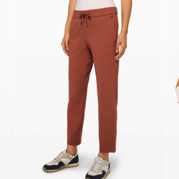 Lululemon On the Fly 7/8 Pant Luxtreme Rustic Clay Pants 2 - Picture 1 of 11